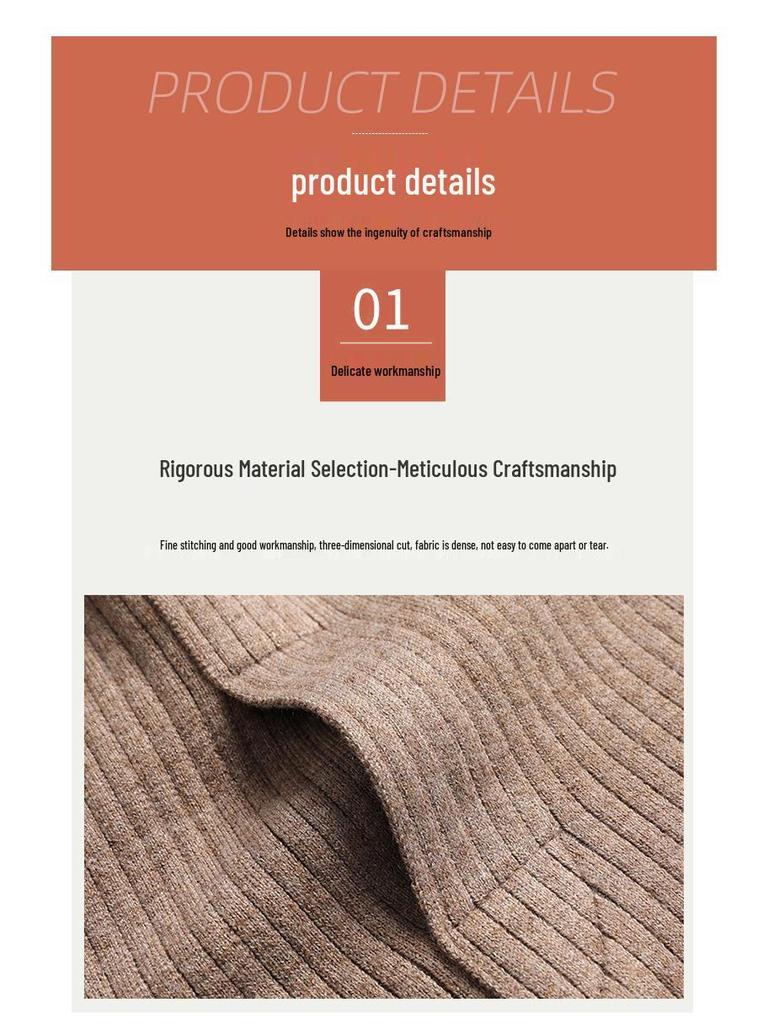 Unisex třívrstvé vlněné kašmírové legíny - Nové podzimní/zimní teplé kalhoty