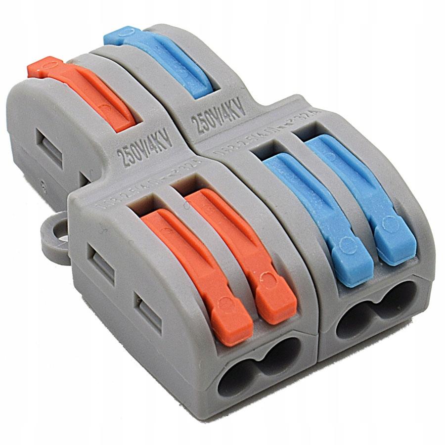 Quick Connector For Cables 2X4 0.08-4Mm2 1 Pc.