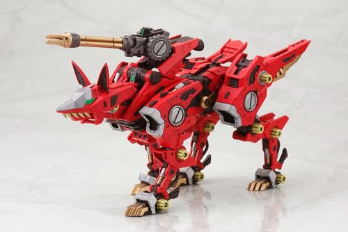 Kotobukiya HMM ZOIDS RZ-046 Firefox Marking Plus Ver. 1/72 Scale Plastic Model Kit, Approximately 240mm Long