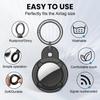Cross-border Application AirTag Protective Case Anti-lost Apple Airtag Carbon Fiber Pattern Tpu Tracker Protective Case