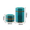2 Pack Loose Tea Canisters Chinese Styles Food Storage Jars Vintage Iron Kitchen