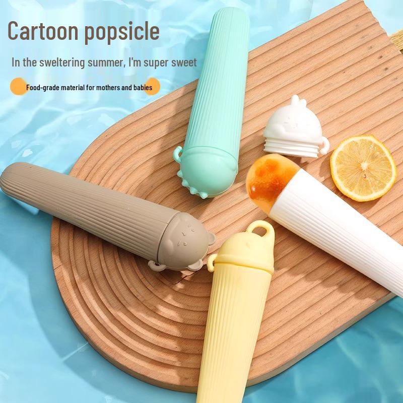 Silikonform för glasspinnar - Livsmedelsgodkänd, Barnvänlig för hemgjorda glasspinnar