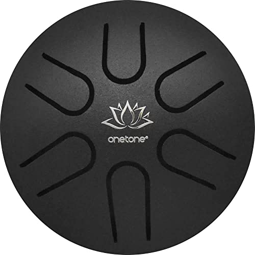 

One-Tone Tongue Drum, A Major Pentatonic Scale, 6 Notes, 3 Black, OTTG-03/BK [Includes Instruction Manual, 1 Mallet, and Key Number Sticker]