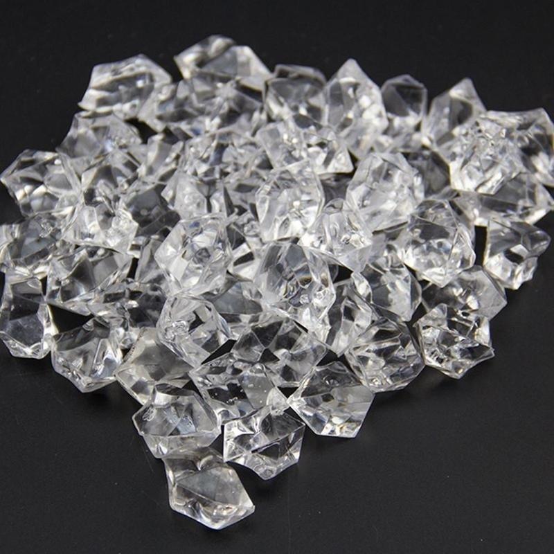 50 Adet Sahte Sahte Mücevher Taşları Taklit Mücevher Balık Tankı Elmasları