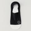 Men's Summer Ultra-Thin No-Show Socks, Breathable Ice Silk, Anti-Slip Silicone Grip, Color Block Design, Cotton Bottom.