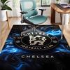 football club F.C Pattern Rug, Indoor/Outdoor Mat, for Picnic, Gameroom, Bedroom, Office, Living Room, Home Decor Carpet, Birthday Gift