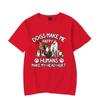 Harajuku Men's T-shirt Dogs Make Me Happy Humans Make My Head Hurt T Shirt Graphic Tshirt Streetwear Fashion Men's Brand Shirts