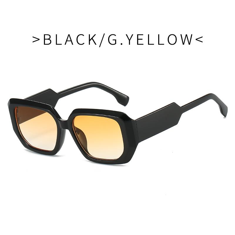 Men Vintage Rectangle Frame Sunglasses Fashion Retro Sun Glasses Luxury Brand Design UV400 Shades Eyewear Women Goggles