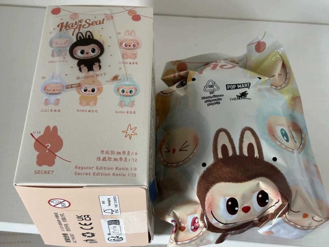 

[Б/У] POP MART Присаживайтесь LABUBU DUODUO