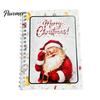 Portable Memory Keeper for Cash Christmas Gift Card Book, 7" x 5" Spiral Bound Merry Unique DIY Holiday Solution Booklet, Greeting Album, Personalized