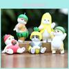Cute Fruit Cat Toy Pvc Collectible Figurine For Desk Home Decor