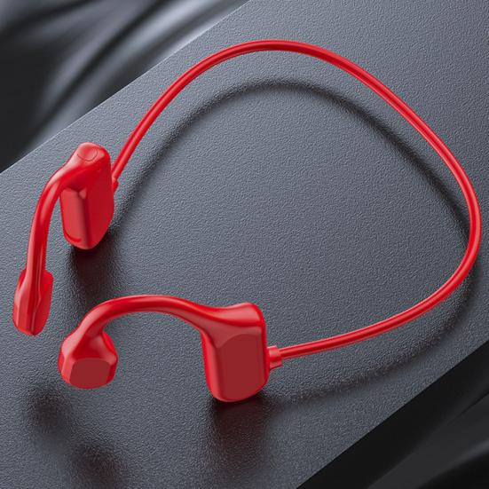 Bluetooth-compatible 5.0 Earphone Ear Hook Bone Conduction Waterproof Wireless Sports Headphone for Mobile Phone