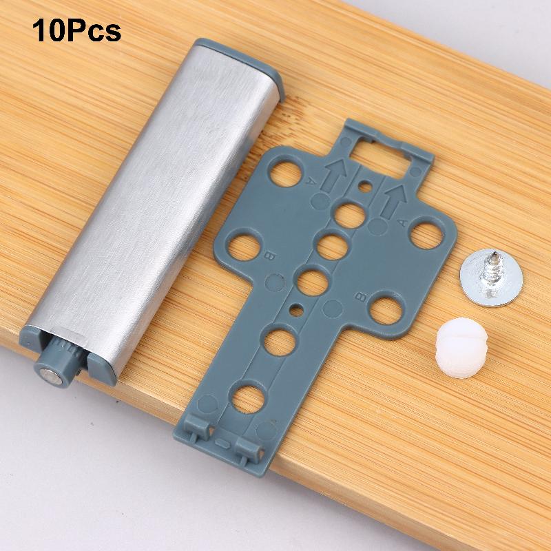 10 Pcs Magnetic Push Latches For Cabinets, Push To Open Cabinet Hardware, Push Touch Latch, Kitchen Door Push Latch