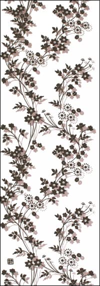Dyeing Anbo Tenugui Flower Authentic Dyed Cotton Tokuoka Made In Japan 35cm X 100cm "Crane Gray" 100%