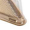 100Pcs Plastic Packing Box Triangular Cake Box Container for Pastry Bakery Dessert