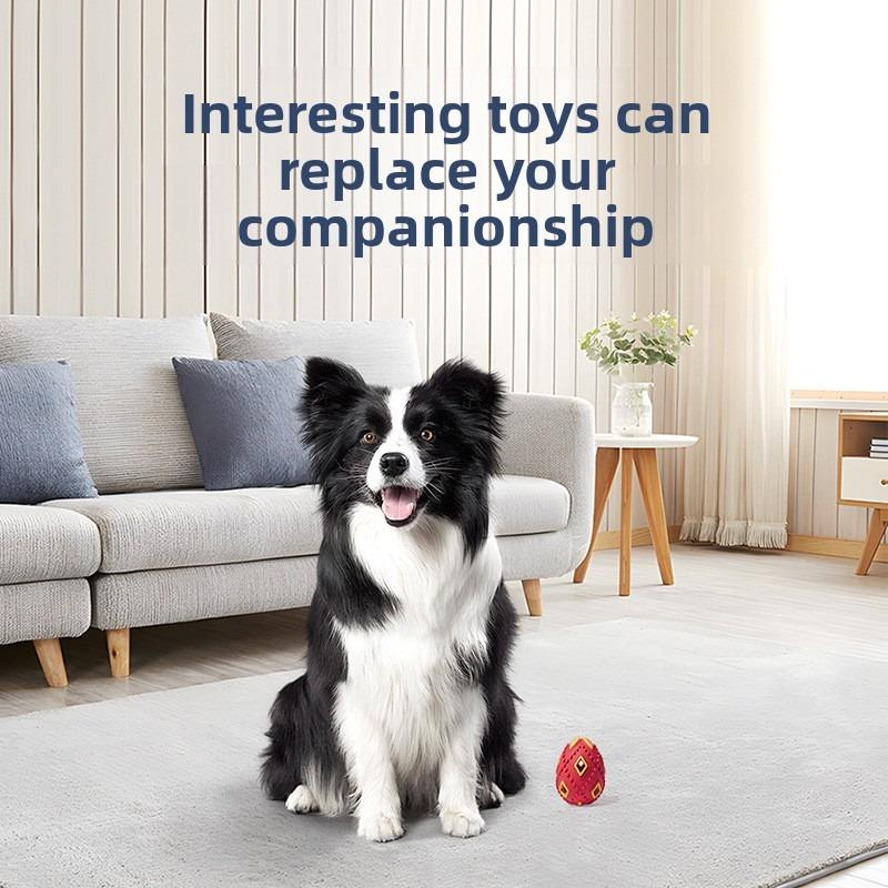 Dog Toy Balls That Are Resistant To Biting, Self-entertaining Dog Toys for Grinding Teeth, Pet Balls for Training Small Dogs That Have Missed Food