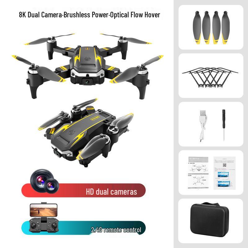 Smart Brushless Drone with HD Camera, Obstacle Avoidance, Optical Flow Positioning, and Remote Control