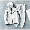 26pcs Fall Winter Co-branded Sports Zip Set Vent Runner Knit Jacket Sweatshirt Pants