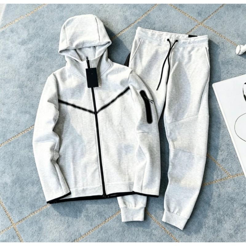 26pcs Fall Winter Co-branded Sports Zip Set Vent Runner Knit Jacket Sweatshirt Pants