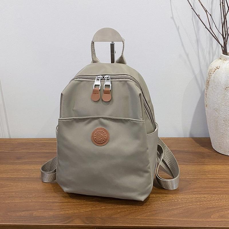 Schoolbag Backpack Women's 1011 New Travel Oxford Cloth Lightweight Small Backpack Versatile Fashion Large Capacity Commuter School Bag