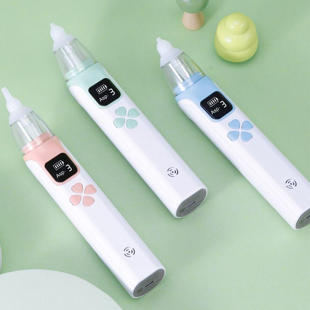 Safety Baby Nasal Inhaler Silent Nose Cleaner Gentle Baby Nasal Aspirator  For Newborns