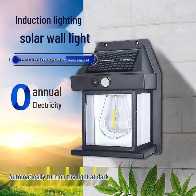 

Lishen Solar Powered Outdoor Waterproof Wall Light