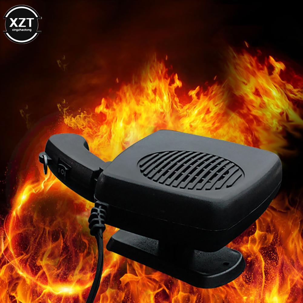 NAJNOWSZY Samochodowy Podgrzewacz 12V/24V 150W 200W Przenośny Wentylator Podgrzewający do Samochodu 2 W 1 Chłodzenie Ogrzewanie Odmrażacz Szyby Samochodowej Samochodowy Podgrzewacz Przeciwmgielny
