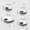 ABS Cord Hole Cover For Office Desk Wire Organization Modern Cable Management Desk Grommet For Neat Work