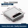 Aluminum Alloy Wire Grommet with Brush for TV Cabinets, Desks, or Tables