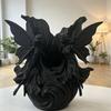 Plastic 3D Printed Storage Box Fairy Wavy Edge Shell Jewelry Tray  Desktop Organizer