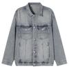 TonLion Men's Spring Collared Denim Jacket