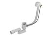 Automatic Bathtub Siphon with Overflow, Chrome Alca