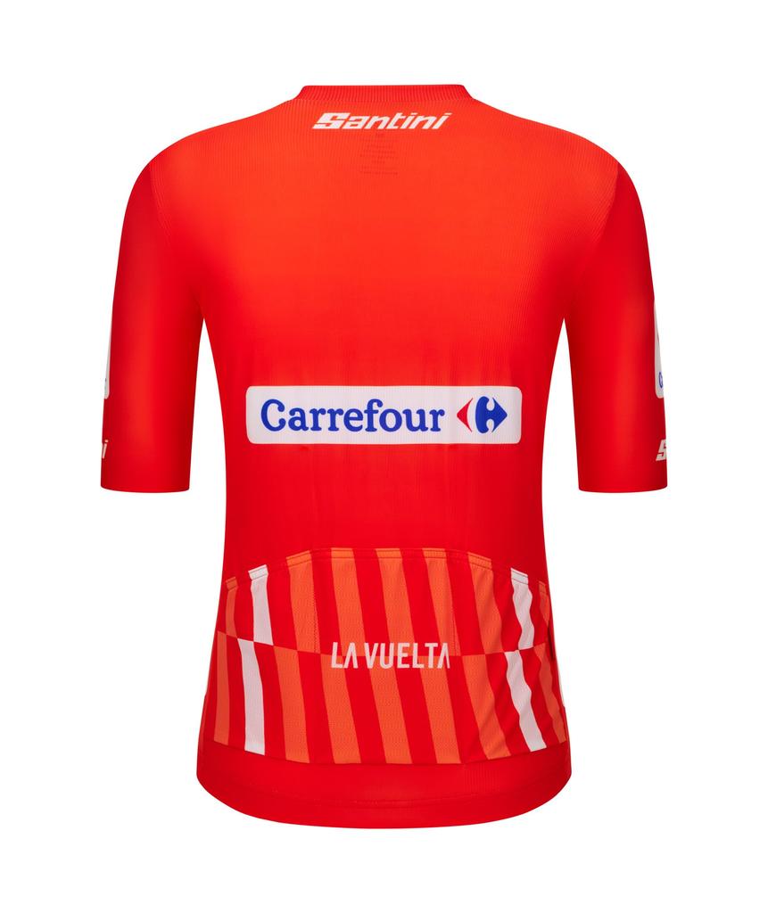 Santini LA VUELTA - RED JERSEY Cycling Jersey, Men's, Red, Size S