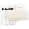 Pristine JIL SANDER Purse Long wallet white leather Women Used