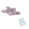 JELLYCAT Jungle Animal Series Smudge Hippo Smudge Hippo Fun Doll Plush Doll Sitting 13cm Height