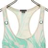 ARMANI EXCHANGE No sleeve Pile ground one piece S Green system Women Used