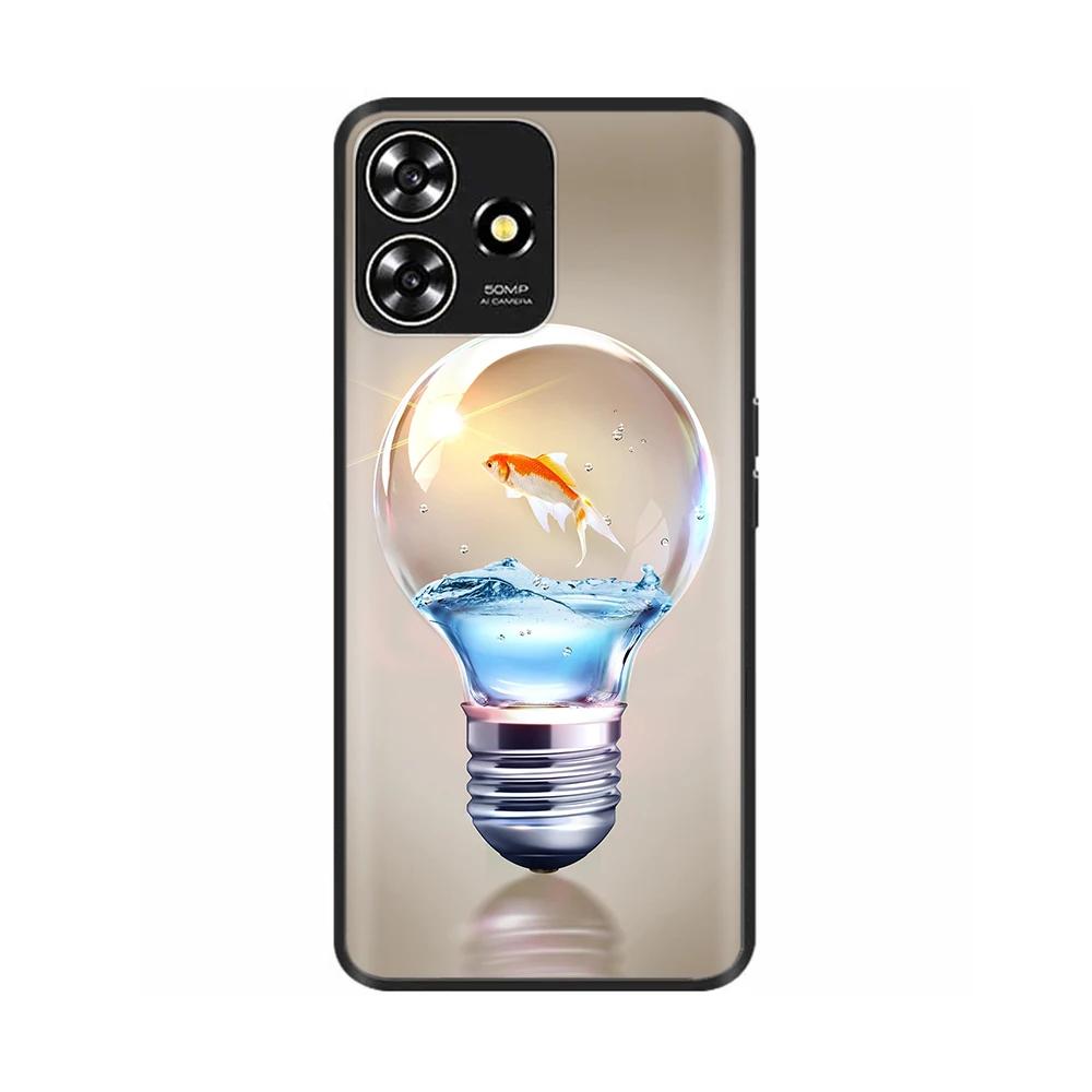 Für ZTE Blade V50 Smart Case Schutzhülle Für ZTE V50 Design 4G Cartoon Bemalt Weiches TPU Funda Für ZTE Axon 50 Lite Hülle