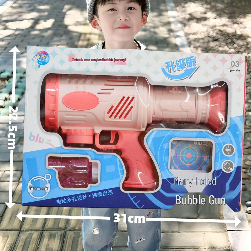 Children's Bubble Machine Toy - Arcade Prize, Carnival Gift, Night Market Fun