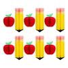 Yousheng Hanging Honeycomb Decoration with Lanyard Vibrant Color Easy To Install Pencil Hanging Ornament Back-to-School Party Decor