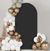 Material Cover For Balloon Arch Frame Metal Stand For Photos 1X2M Black