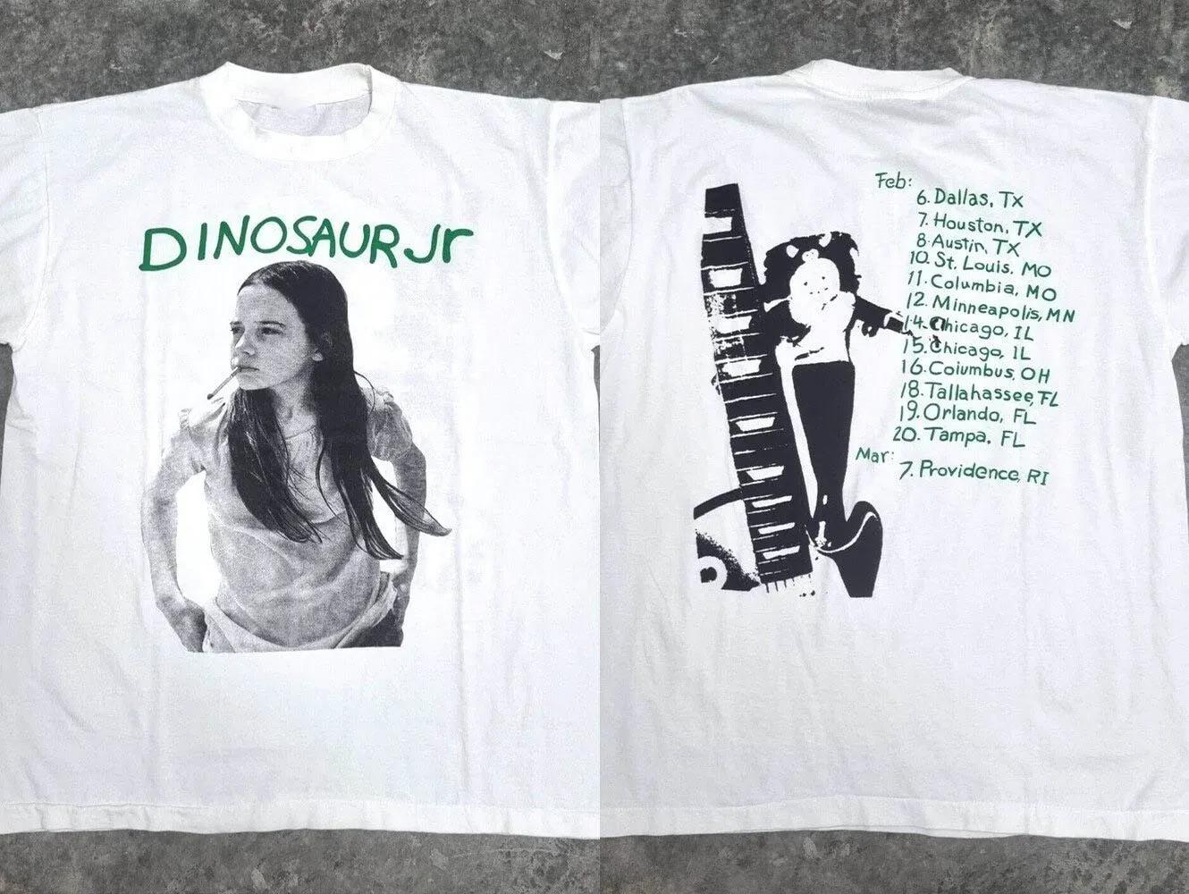 Dinosaur Jr T-Shirt Green Mind Tour 1991 T-Shirt, Gift for fans M