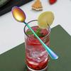Stainless Steel 1010 Ice Scoop & Long Handle Spoon for Coffee, Dessert & Ice Cream