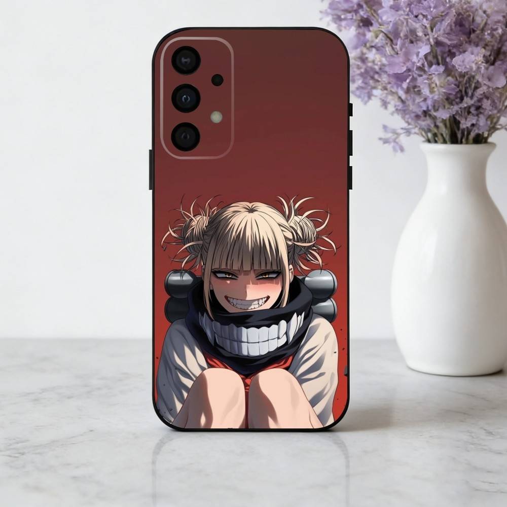 A-Anime H-Himiko-O T-Toga Phone Case For Samsung Galaxy A73,A72,A71,A70,A53,A52,A51,Soft Silicone Black Cover