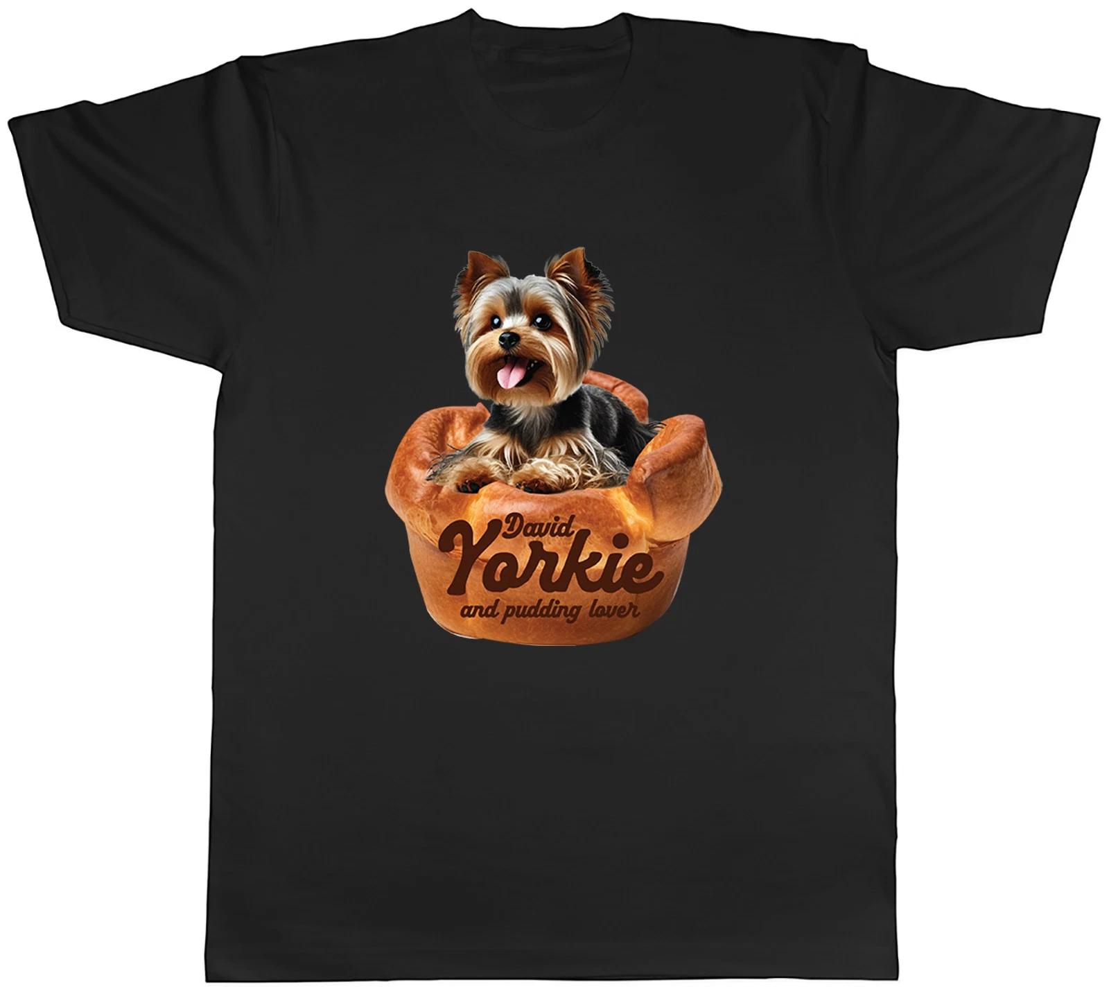 Personalised Yorkie Yorkshire Terrier Pud Lover Mens T-Shirt Tee Gift Top XXXXL