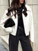 Motorcycle Windproof Leather Jacket Autumn New Loose Outerwear Fashion Women's Coat