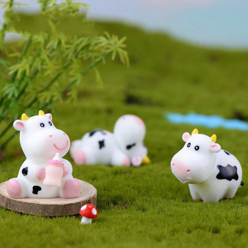 Buy Cow Figurine Baby Bottle Decoration Craft Miniature Model Home Decoration Garden Decoration At Affordable Prices Free Shipping Real Reviews With Photos Joom