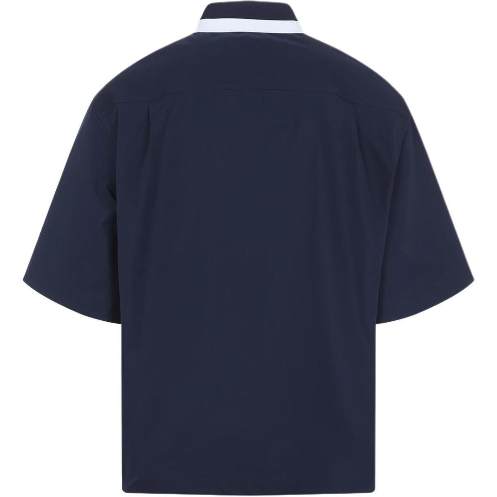Gucci Collared Detailed Short Sleeved Shirt 814704-Z7AHA-4294