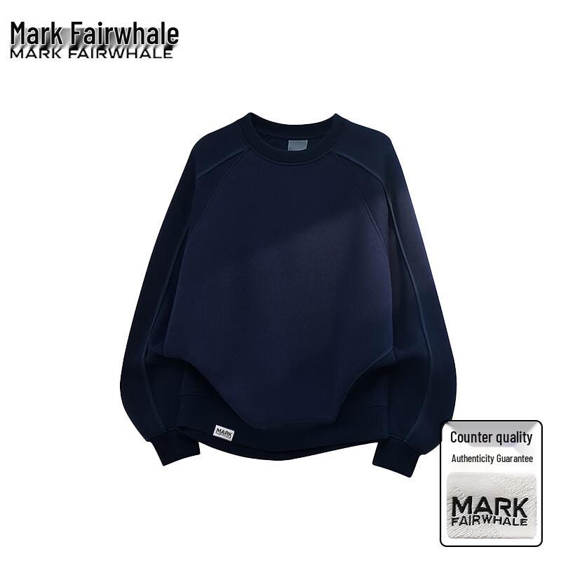 Mark Fairwhale Men's Casual Long Sleeve Pullover Sweatshirt