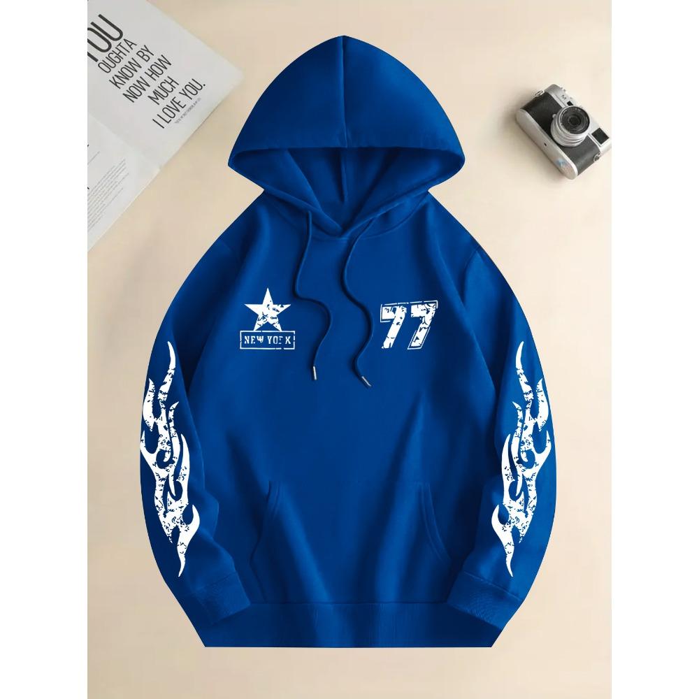 Autumn and Winter New Multi Color and Multi Pattern Printed Fashionable and Versatile Men's Sportswear, Loose Couple Hoodie, Casual Jacket