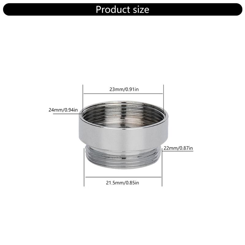 20 Stück männliche und weibliche Spülbecken-Wasserhahn-Adapter Gewindeverbindungen für Küchenspülbecken-Belüfter und Gartenschläuche Anschluss